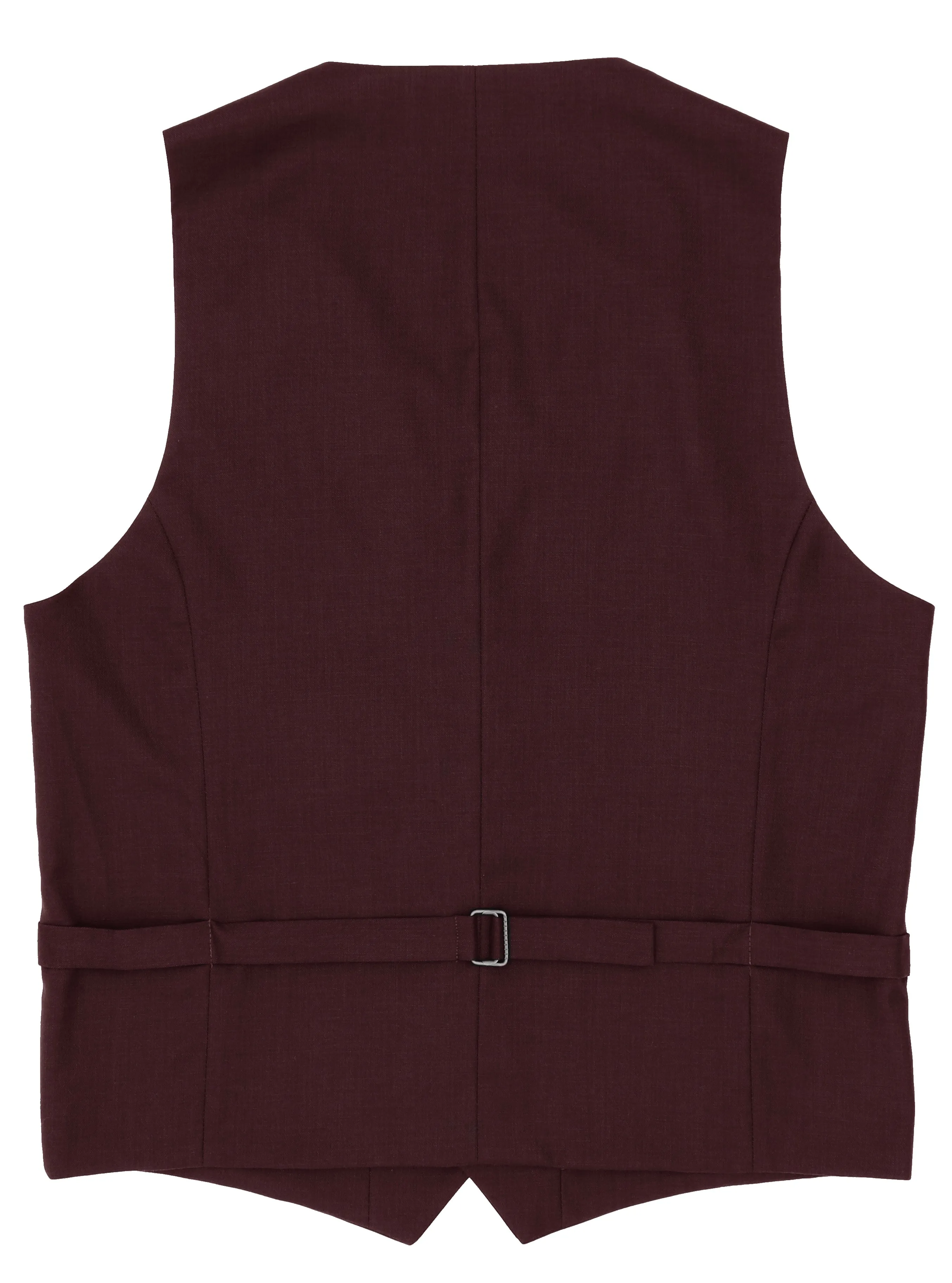 Ryan Burgundy Waistcoat