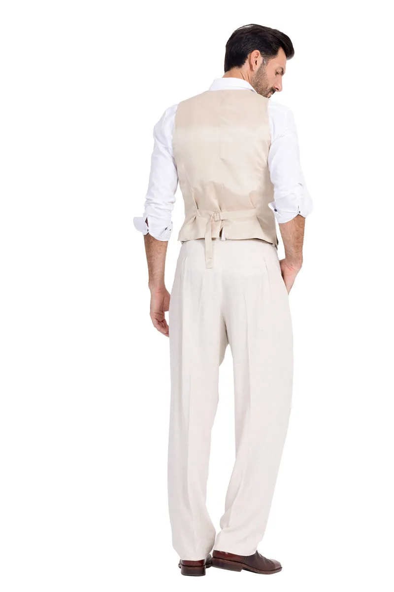 Sand Beige Men's Tango Outfit