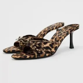 Sapato Scarpin Leopard