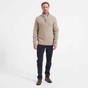 Schoffel Mens Aviemore Alpaca Mix 1/4 Zip Jumper