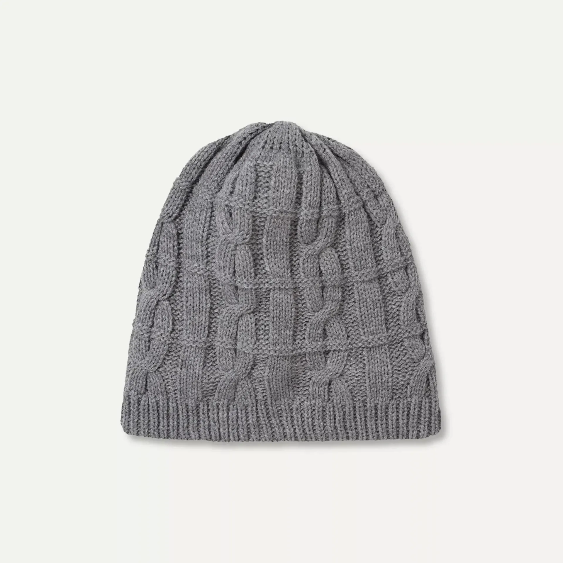 Sealskinz Waterproof Cable Knit Beanie Grey