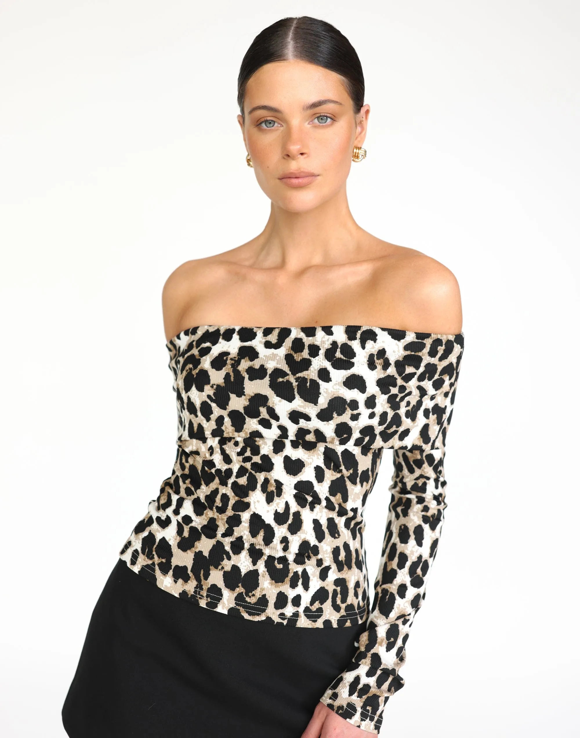 Sienna Top (Leopard)