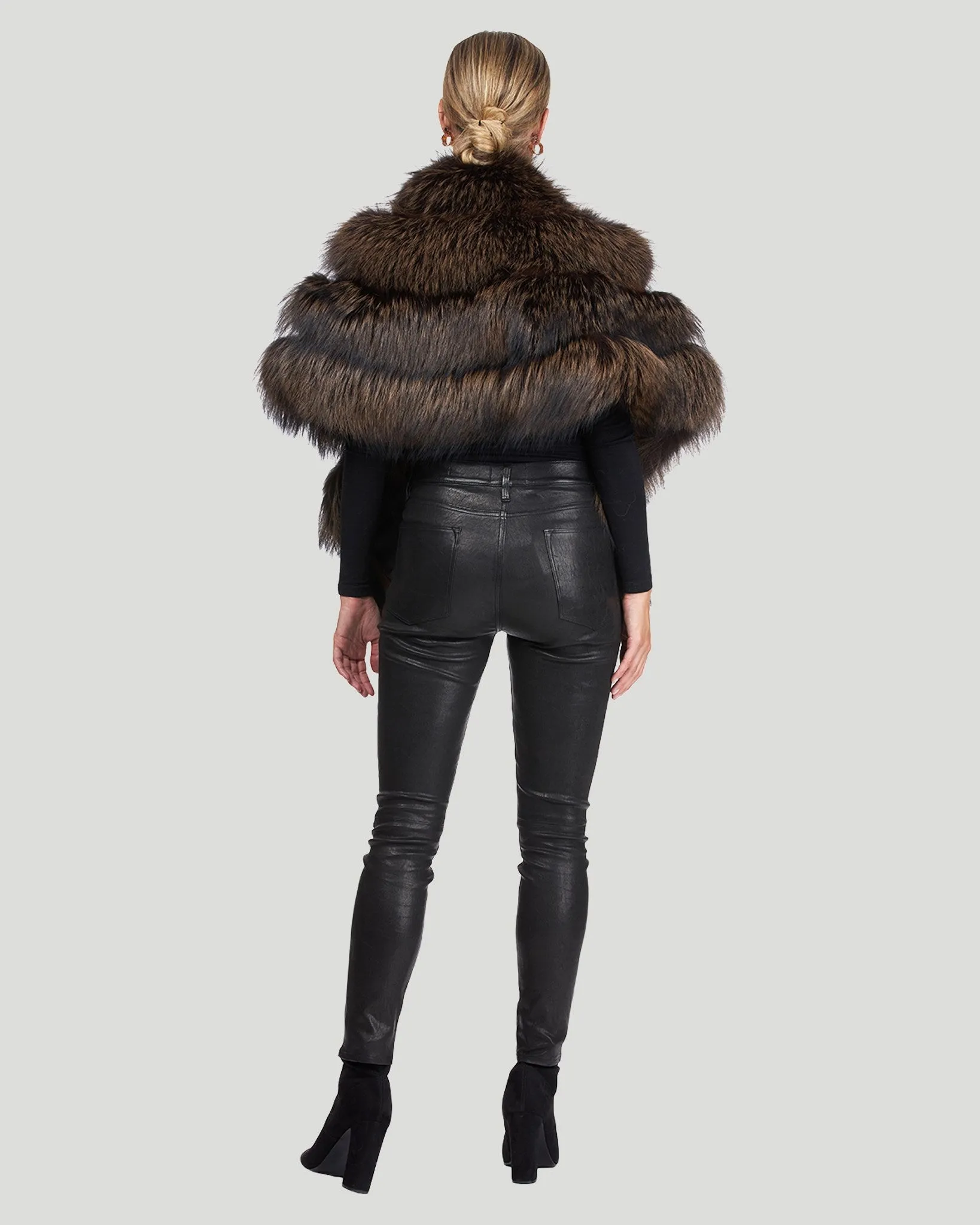 Silver Fox Fur Stole