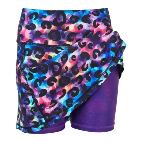 Skort | Rainbow Leopard