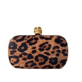 Skull Leopard Clutch