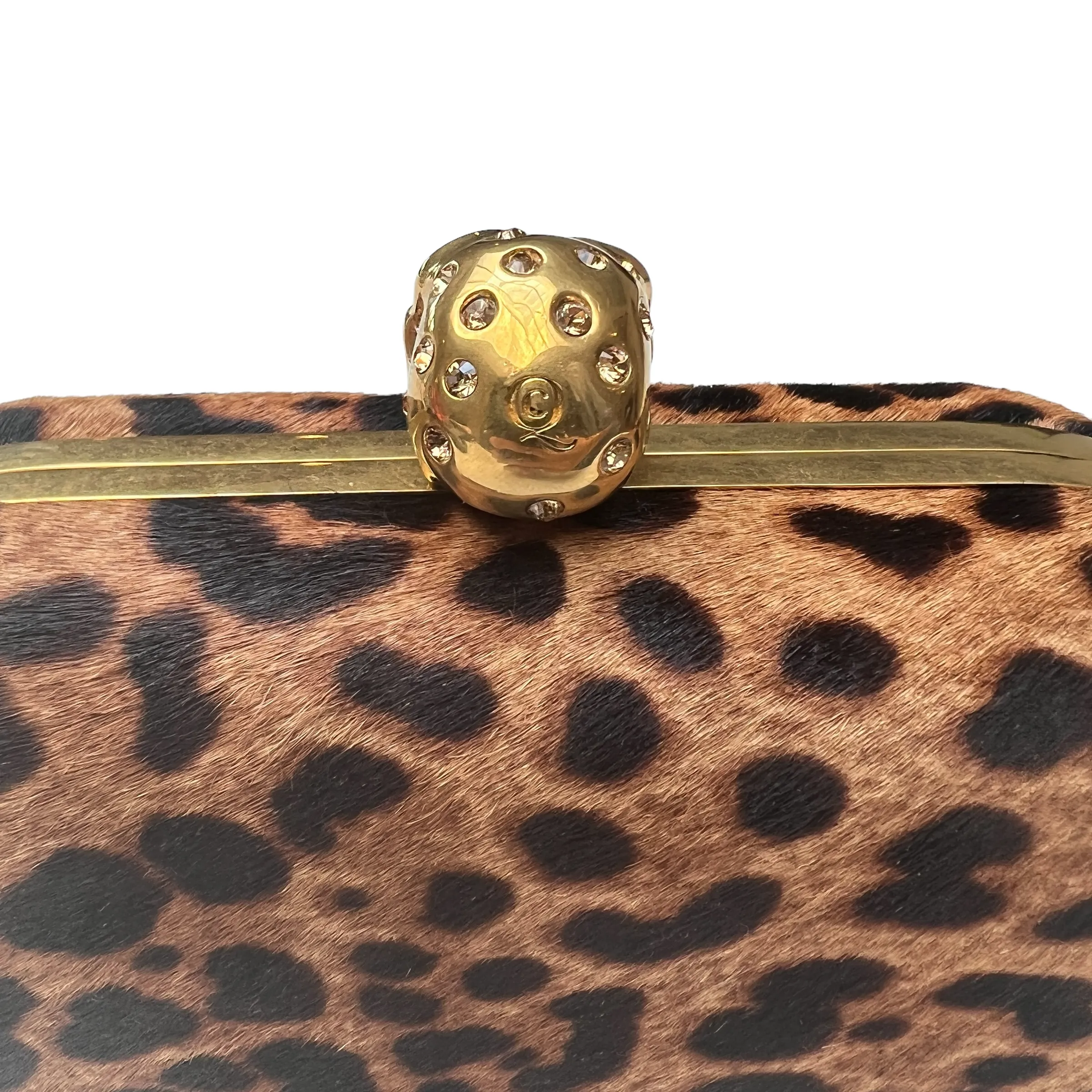 Skull Leopard Clutch