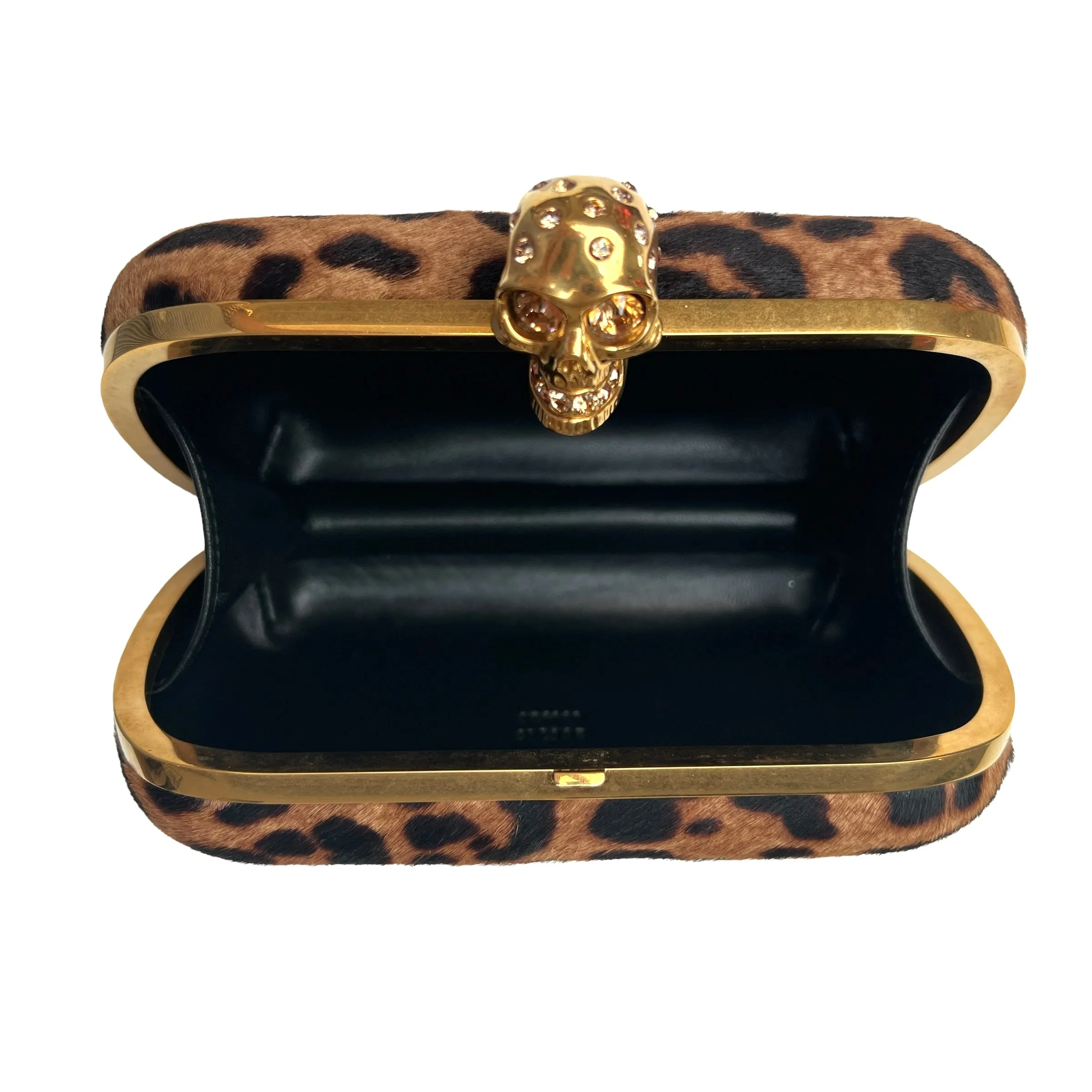 Skull Leopard Clutch