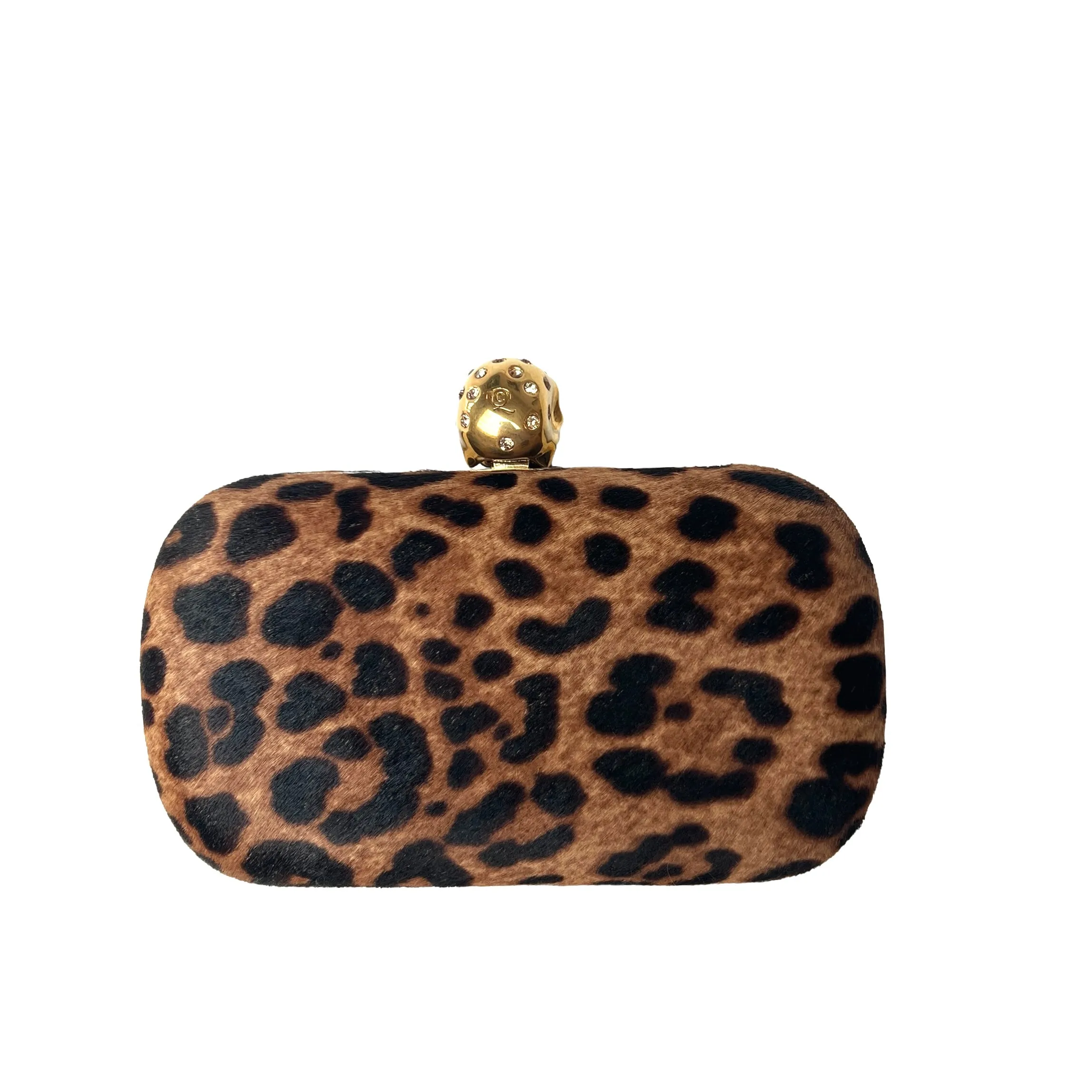 Skull Leopard Clutch