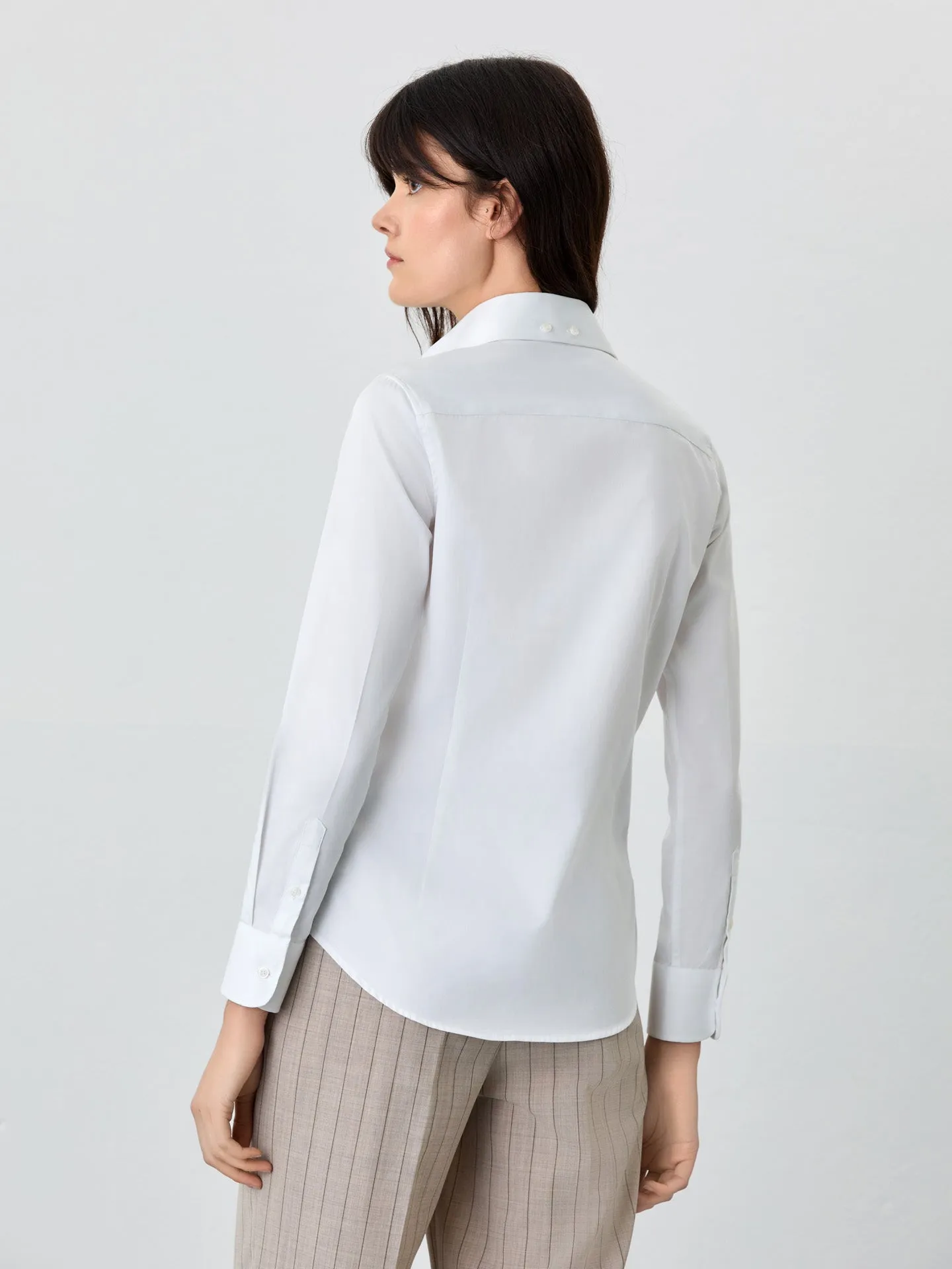 Slim Fit Shirt In Easy Care Cotton Poplin