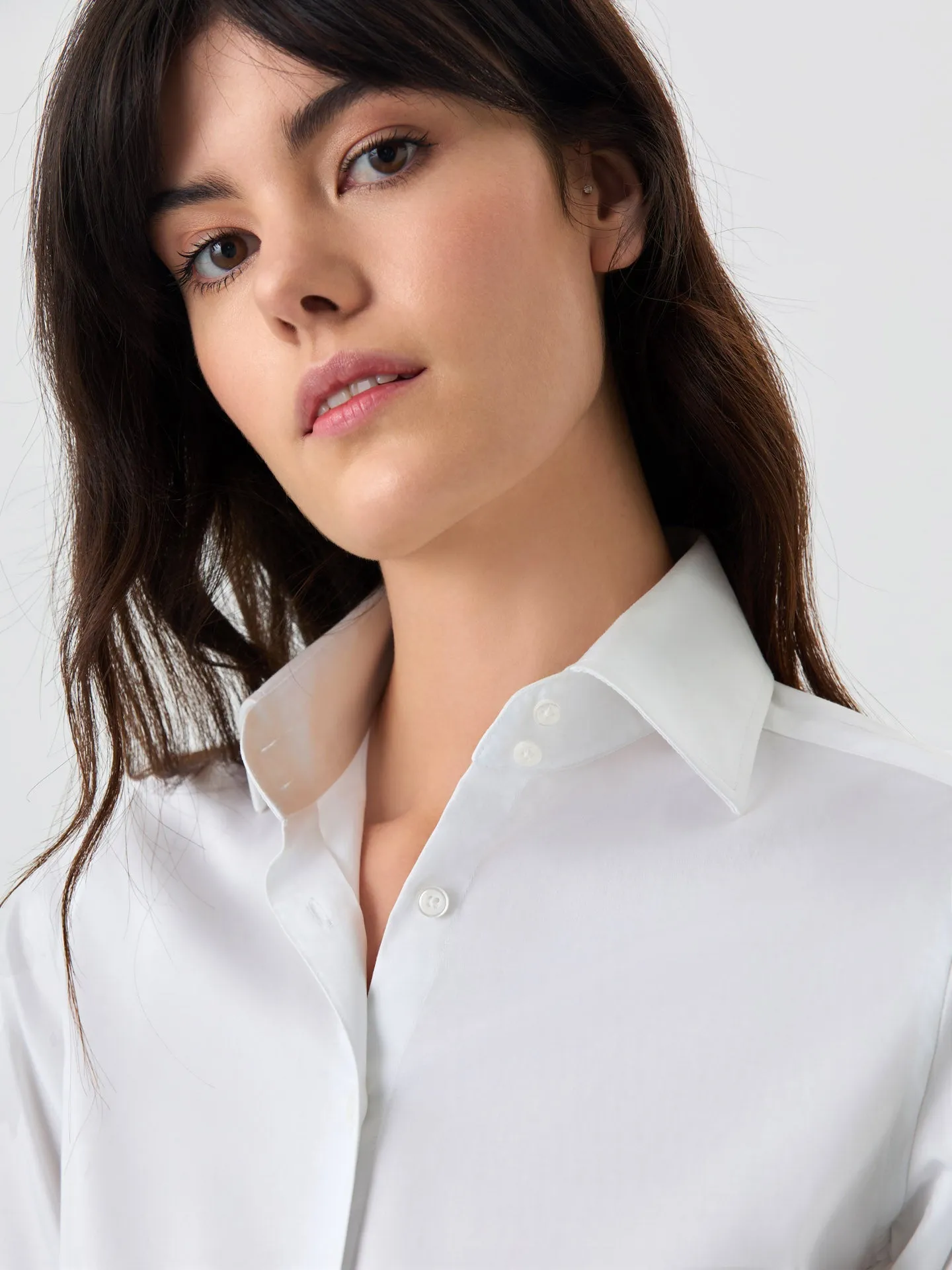 Slim Fit Shirt In Easy Care Cotton Poplin