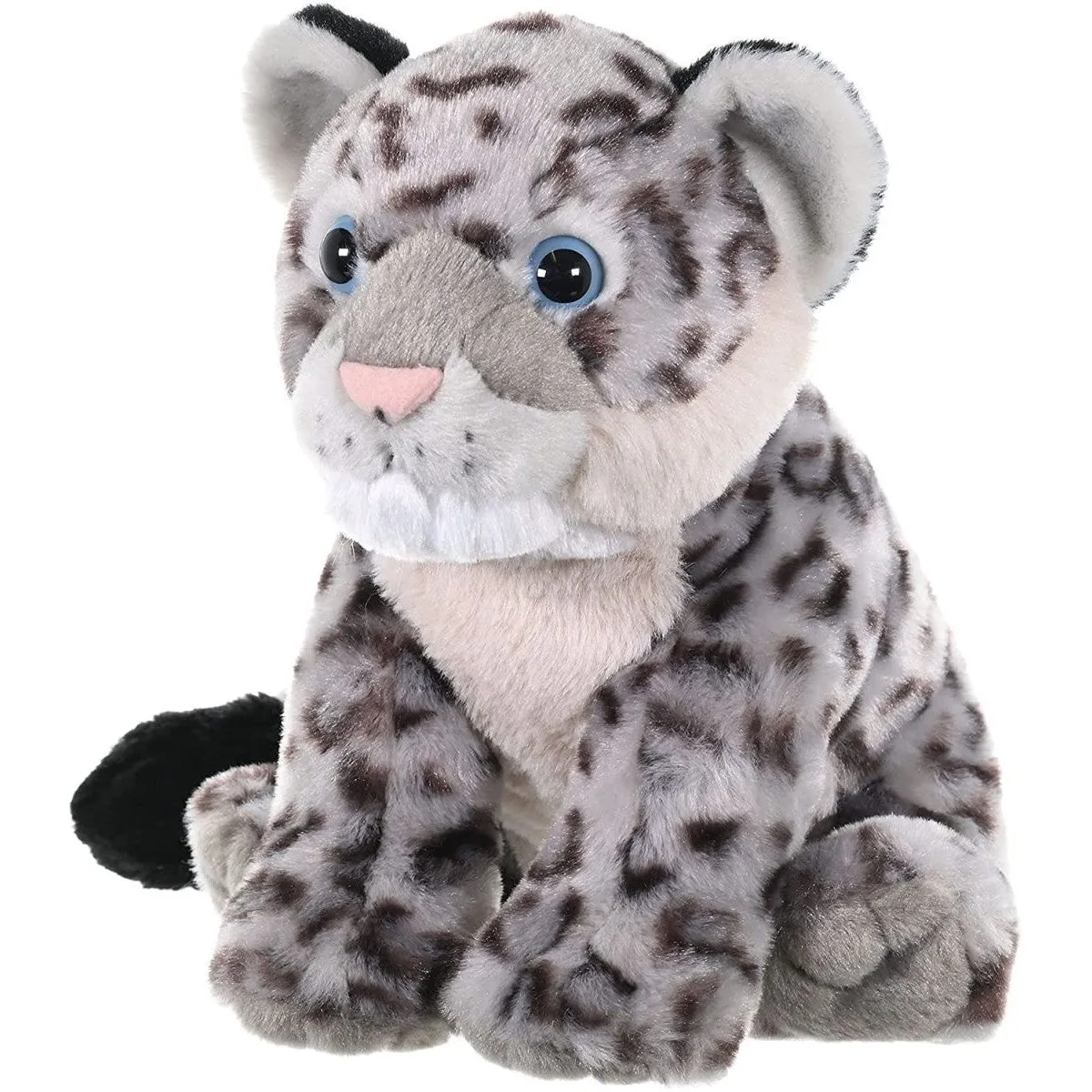 Snow Leopard Cub Stuffed Animal  - 12"