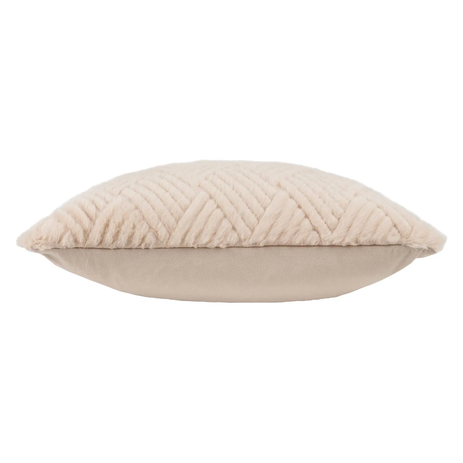 Sonnet Cut Faux Fur Cushion Cover 18" x 18" (45cm x 45cm)