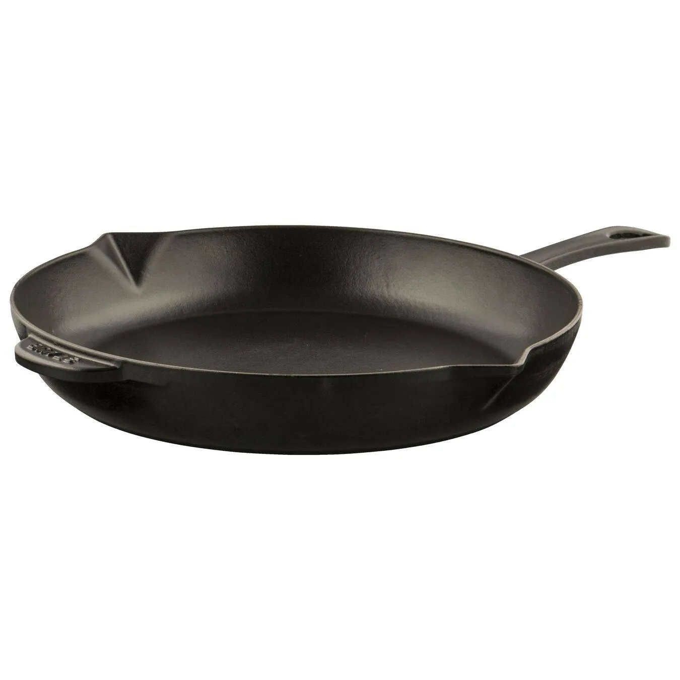 Staub Cast Iron Fry Pan, 12-in, Matte Black