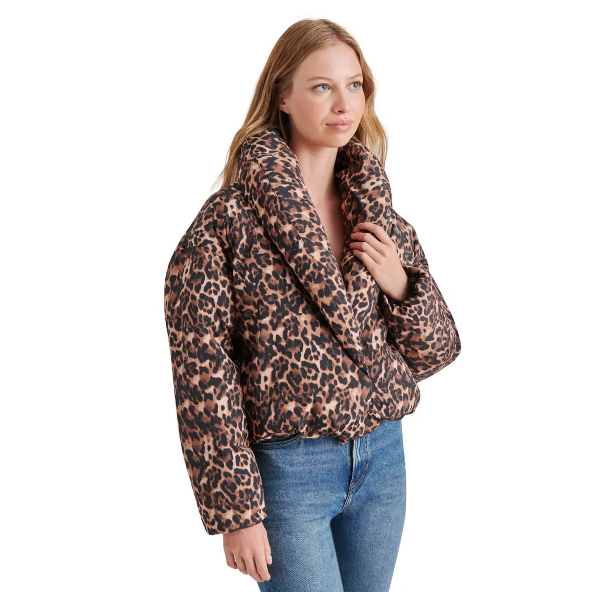 Steve Madden Evy Leopard Coat