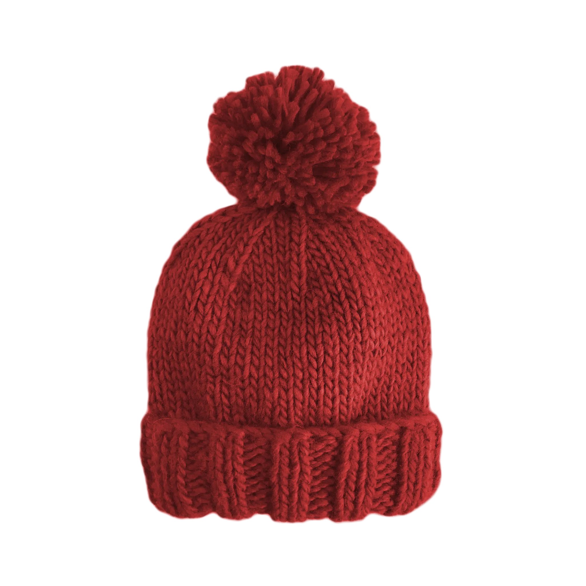 The Blueberry Hill - Classic Pom Hat, Red | Kids & Baby Christmas Valentines