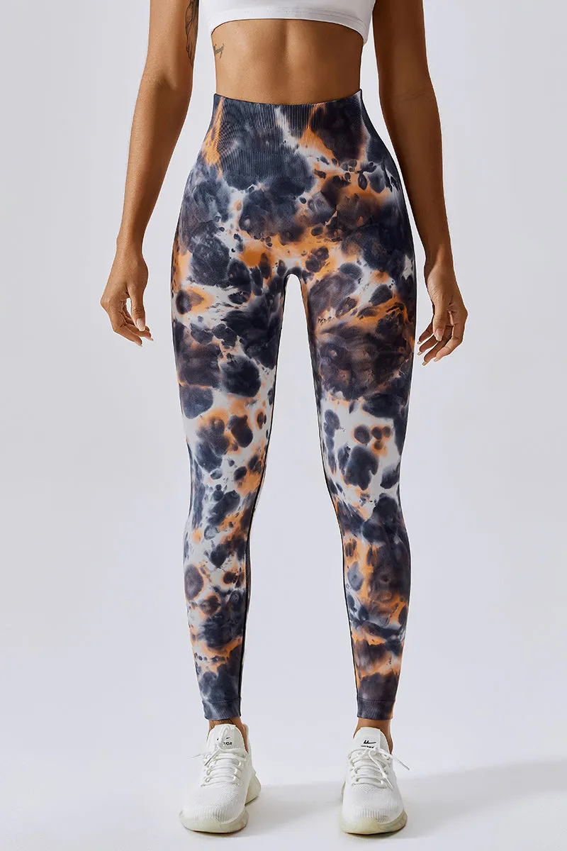 Tie Dye Scrunch Bum Leggings