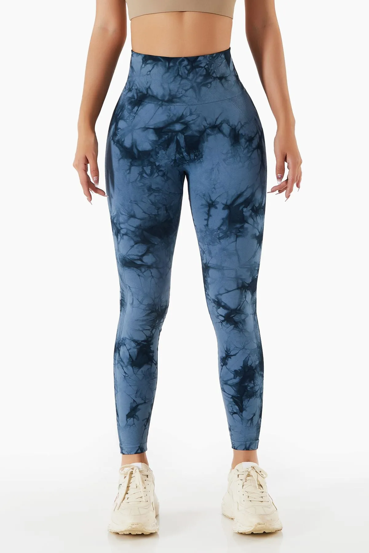 Tie Dyed Scrunch Butt Leggings