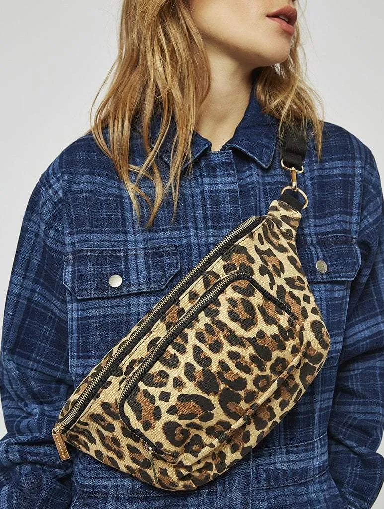 Toya Leopard Bum Bag