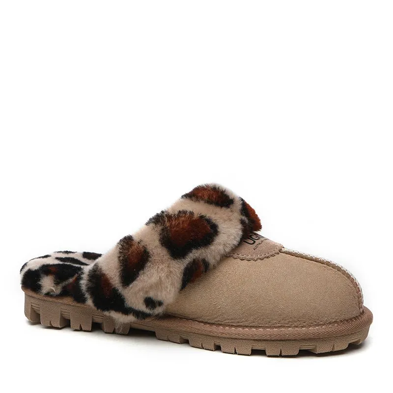 UGG Leopard Print Slippers