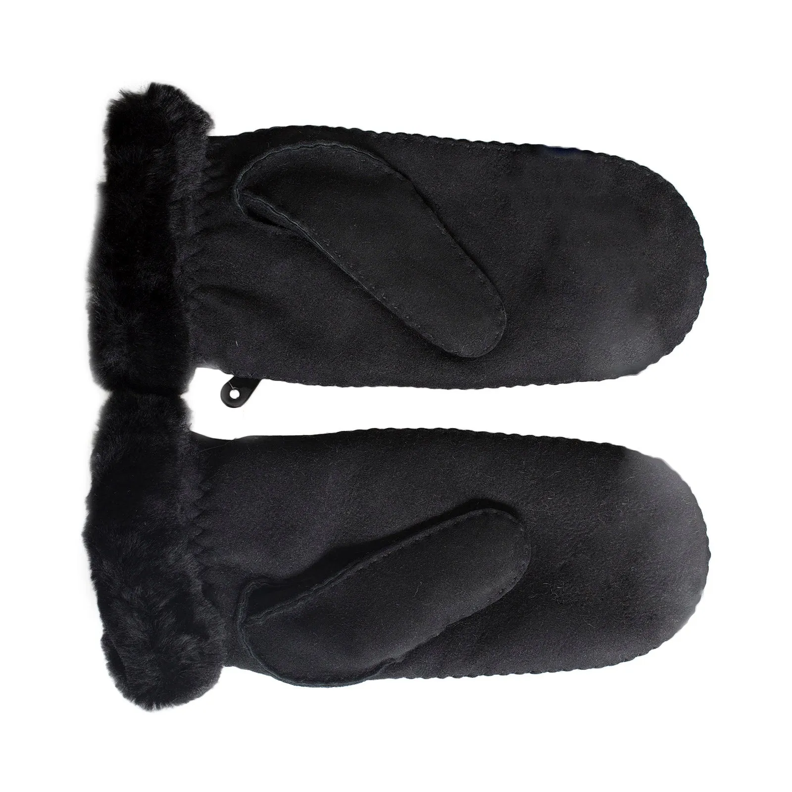 UGG Logo Black Mittens