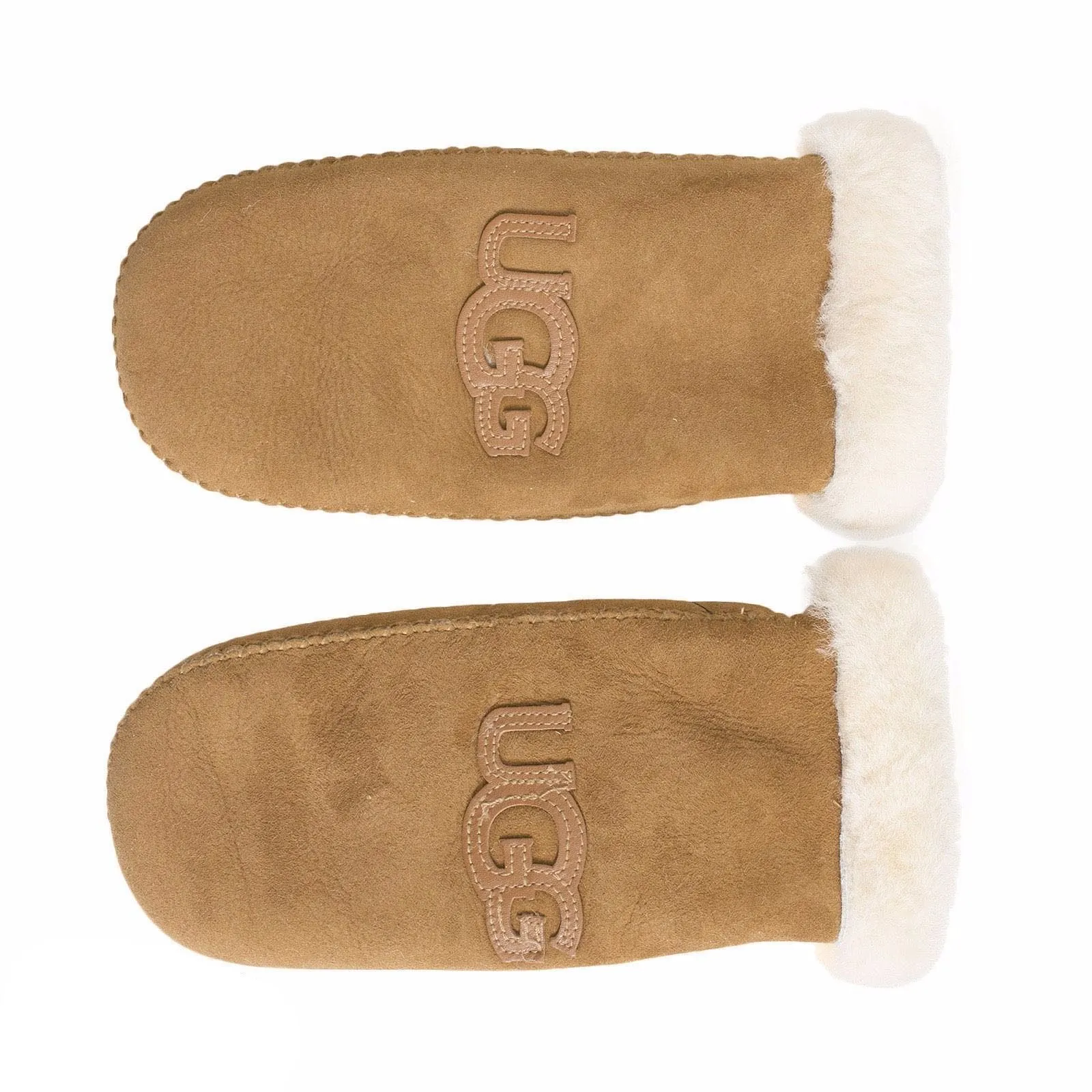 UGG Logo Chestnut Mittens