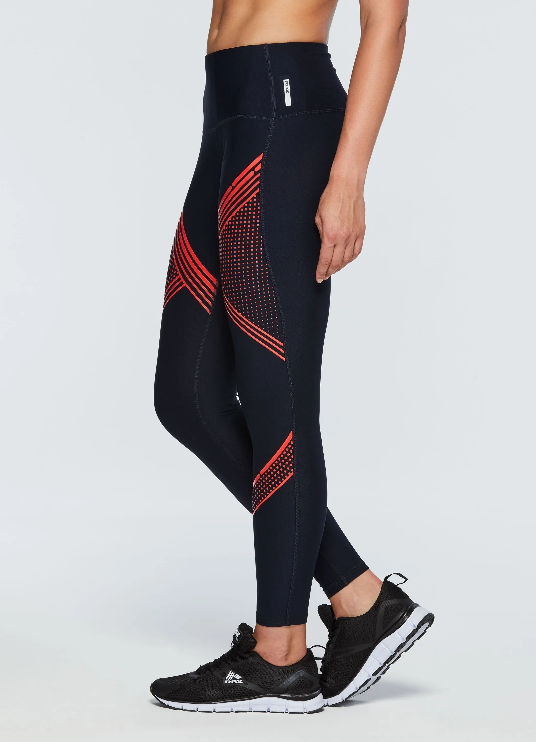 Vortex Silicon Graphic Print Legging