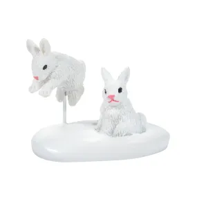 White Christmas Bunnies