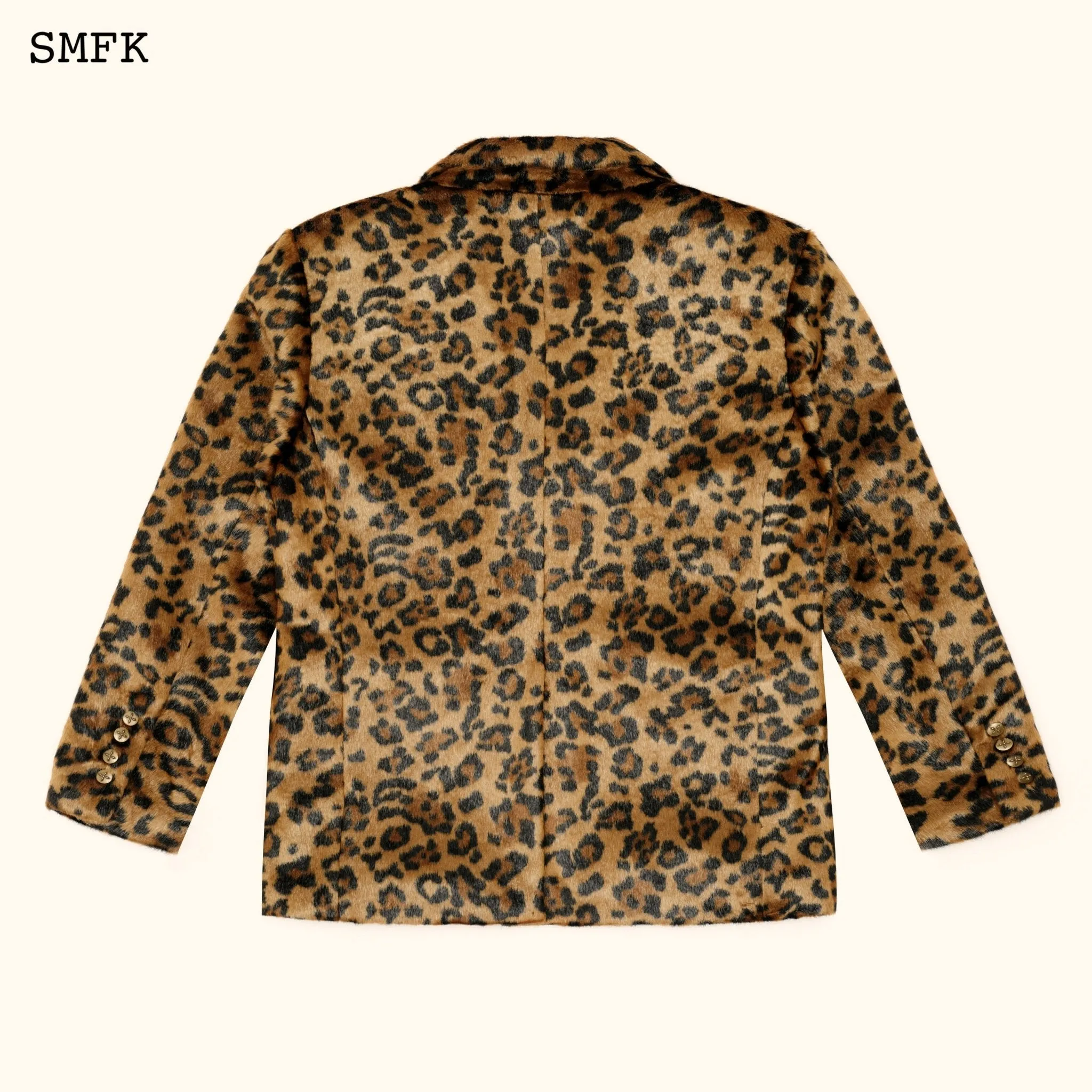 WildWorld Leopard Faux Fur Suit