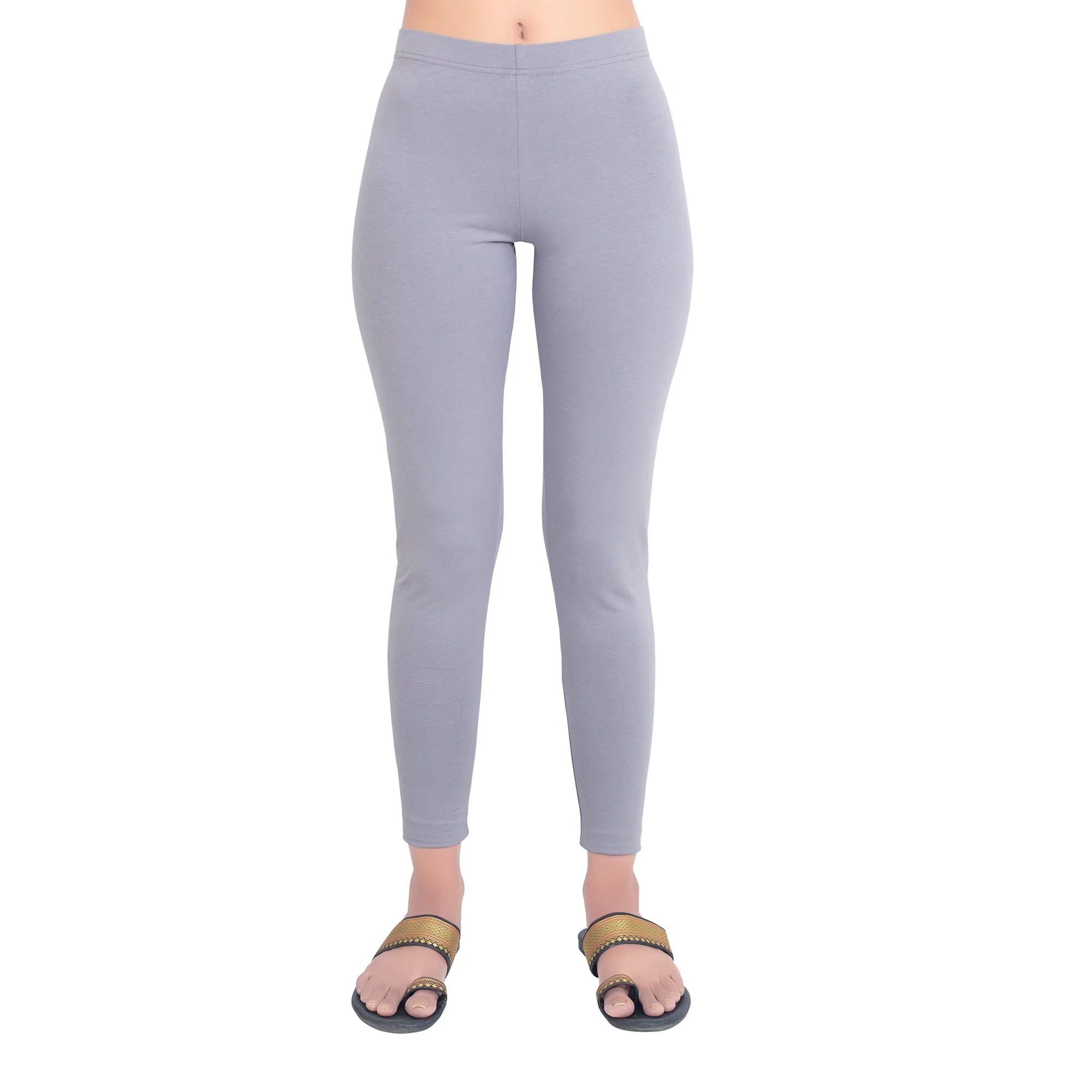 Women Cement Ankle Length Legging