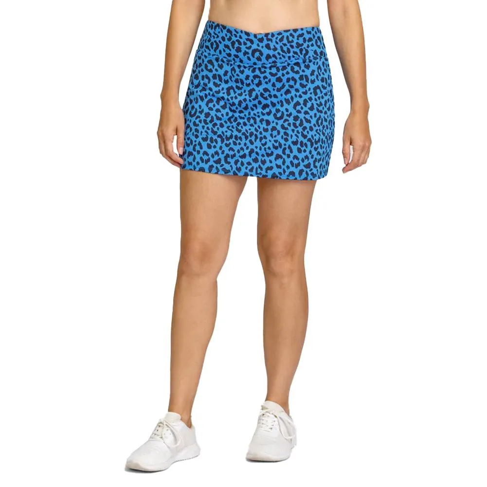 Women's Cosmo 14.5 Inch Tennis Skort Ditsy Leopard