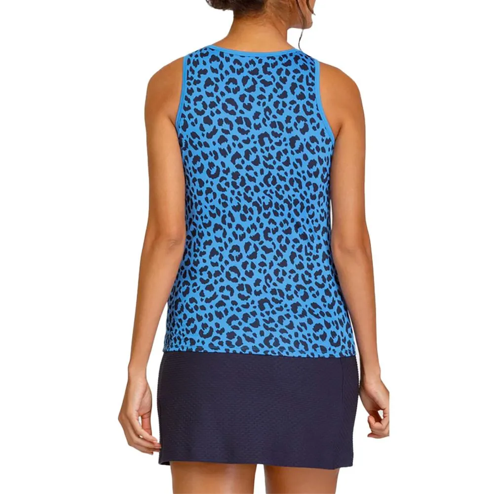 Women's Giza Tennis Tank Ditsy Leopard