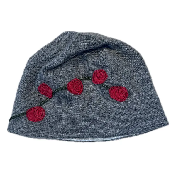 Wool Hat-Rosebud