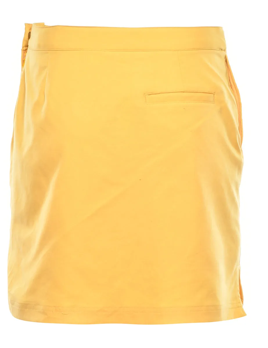 Yellow Midi Skirt - M