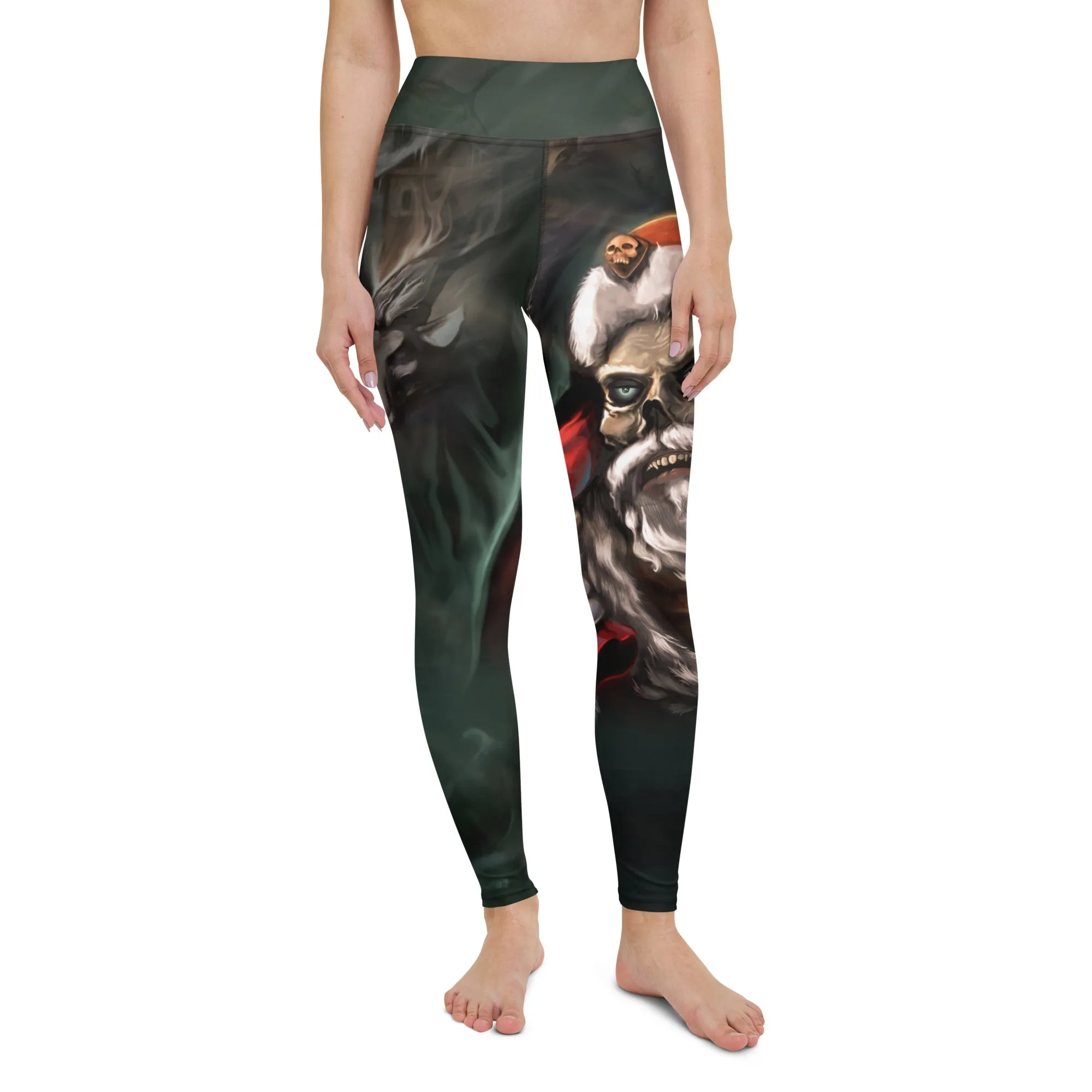 Zombie Santa Yoga Leggings