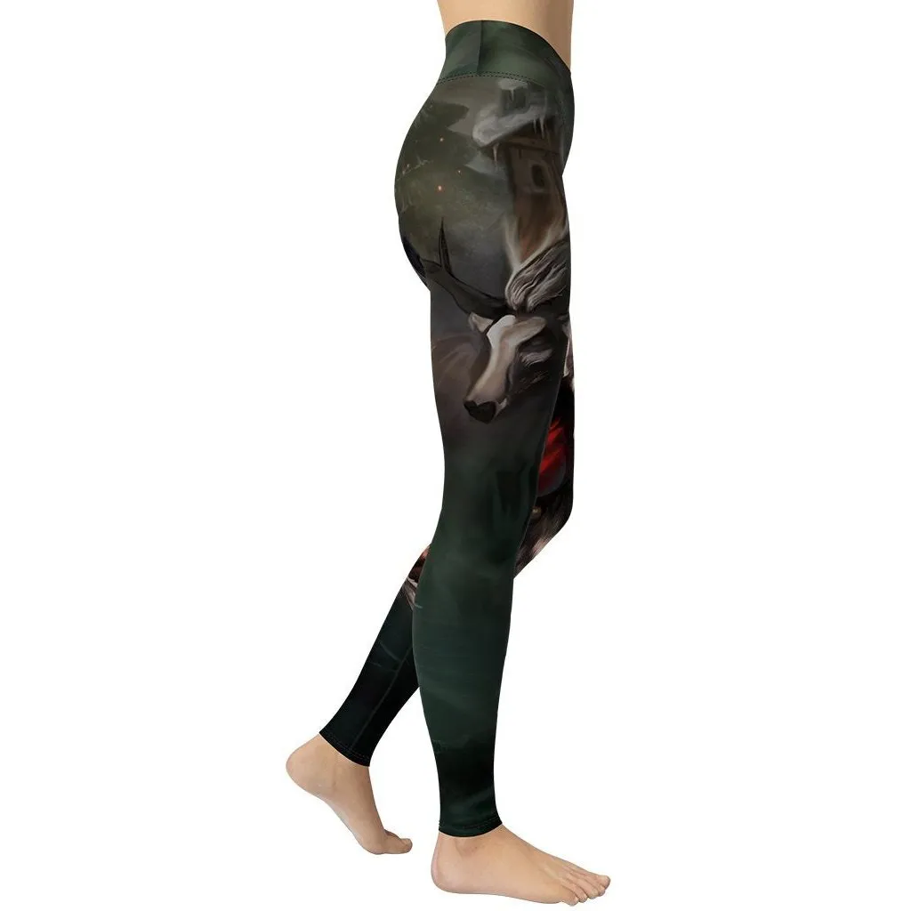 Zombie Santa Yoga Leggings