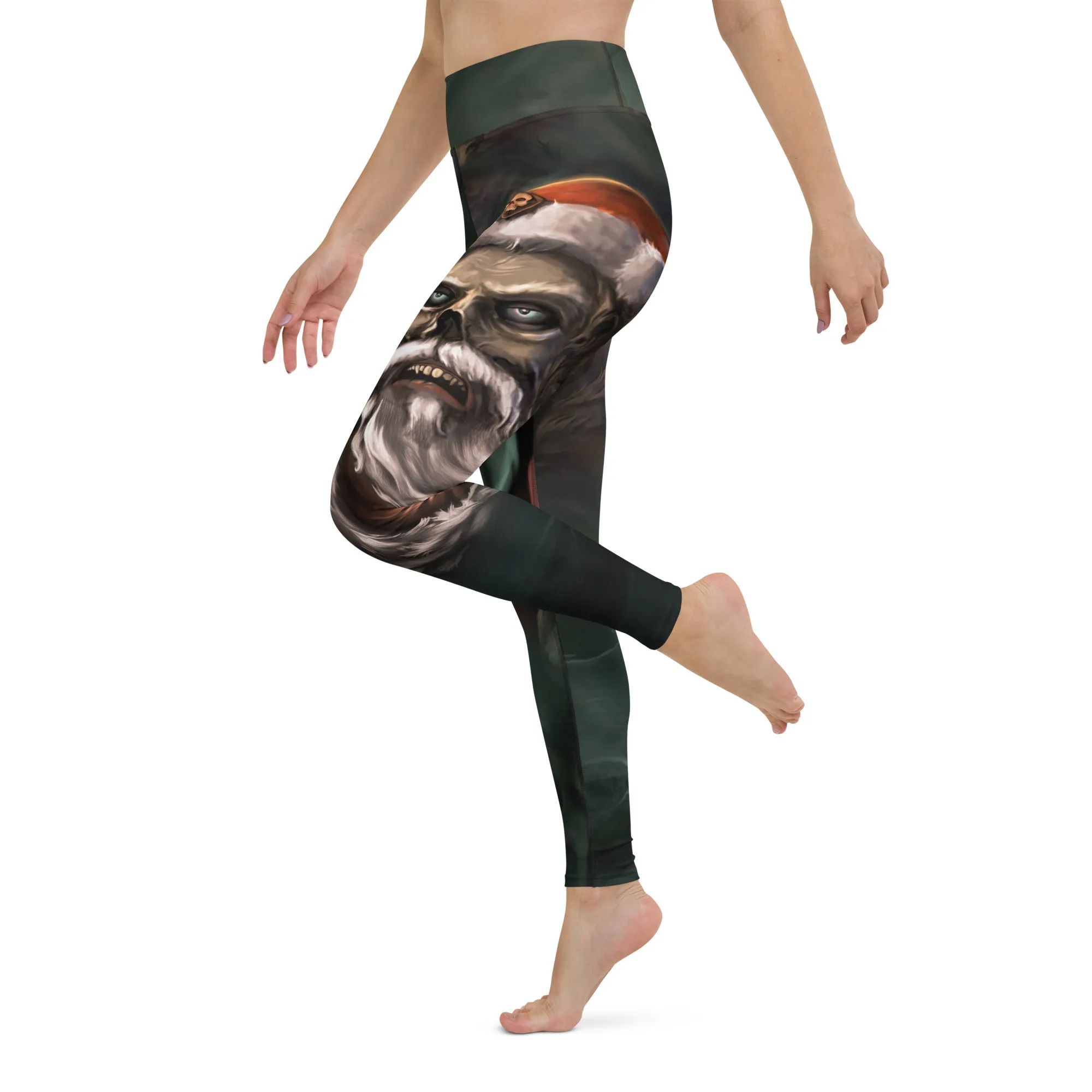 Zombie Santa Yoga Leggings